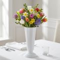 Inställningsvas “Szwed” vit Ø13cm - 20cm, 1st | Floristik24.se