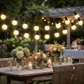 Festbelysning LED kulljuskedja varmvit L735cm | Floristik24.se