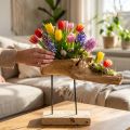 Rotskal på stativet H38cm | Floristik24.se