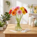 Gerbera krympslangsektioner 17 mm - Skydd och stöd för gerbera, set med 1000 delar | Floristik24.se