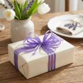 Presentband dekorationsband satinband lila 3mm × 50m | Floristik24.se