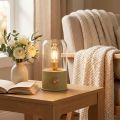 LED-bordslampa Retro bordslampa Varmvit Grön H19,5 cm | Floristik24.se