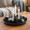 Dekorativ Moss Black bevarar isländsk mossa för hantverk 400g | Floristik24.se