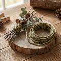Wire Rustic Gröna smycken wire craft wire rustik 3-5mm 3m | Floristik24.se