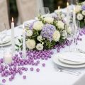 Dekorativa pärlor Ø8mm Violett 250 st | Floristik24.se