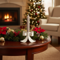 Vintage rosettljushållare, 12 cm | Floristik24.se