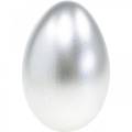 Floristik24 Gåsägg Silverblåsta ägg Påskdekoration 12st