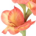 Konstgjorda gladioler med många blommor till en bukett, 88 cm | Floristik24.se