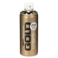 Floristik24 Dekorativ sprayfärg med guldkromeffekt, Montana-burkar 400 ml