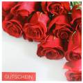 Floristik24 Verifikationskort röda rosor + kuvert 1st