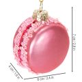 Julgransprydnad macaronhänge 6cm | Floristik24.se