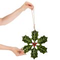 Järneksprydnad, juldekoration för upphängning, 26 cm | Floristik24.se