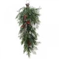 Floristik24 Deco-grenar konstgjorda julgrenar för upphängning 60cm