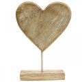 Floristik24 Trä hjärta hjärta deco trä metall natur lantlig stil 20x6x28cm