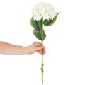 Konstgjord hortensia med lång stjälk, konstgjord blomma, 60 cm | Floristik24.se