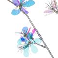 Konstgjord, delikat blommande gren med skimrande blommor, 98 cm | Floristik24.se
