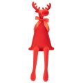 Dekorativ älgfigur, flockad