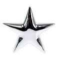Floristik24 Keramisk stjärna silver, blank 18cm