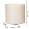 Magnetiska ljushållare för tjocka, koniska ljus (4 cm), 4 stycken | Floristik24.se