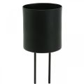 Floristik24 Plug-in ljushållare svart värmeljushållare Ø5cm 4st