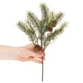 Konstgjord julgren, dekorativ gren med kottar | Floristik24.se