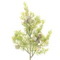 Floristik24 Konstgjord barrgren med kottar som konstgjord bordsdekoration, 39 cm, 4 stycken