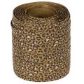 Lockigt band, leopardmönster, presentband för kreativ inslagning, 10mm, 100m | Floristik24.se