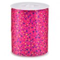 Floristik24 Curlingband presentband rosa med prickar 10mm 250m