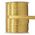 Floristik24 Curlingband presentband guld med guldränder 10mm 250m