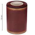 Kransband Bordeaux Moiré 125mm dekorationsband | Floristik24.se