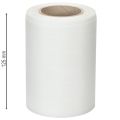 Vitt kransband 125mm 25m dekorativt band begravningsceremoni gravdekoration | Floristik24.se