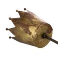 Dekorativ krona på pinne, vintagedekoration för krukväxter, 73 cm | Floristik24.se