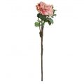 Floristik24 Konstgjorda rosor blomma och knoppar konstgjord blomma rosa 57cm