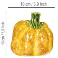 Pumpafigur för höstbordsdekoration, höstdekor, 10 cm, 2 stycken | Floristik24.se