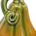 Floristik24 Dekorativ pumpa keramik apelsin, grön diverse H7.5 / 10 / 11cm 3st