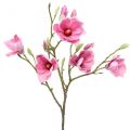 Floristik24 Konstgjord blommagnoliagren, magnolia rosa rosa 92cm