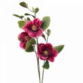 Floristik24 Konstgjord blommagnoliagren, magnolia konstgjord rosa 65cm 3st