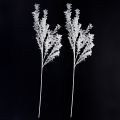 Konstgjord gren frostad dekorativ gren vinterdekoration vit 78 cm 2 st | Floristik24.se