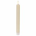 LED-konljus i vitt med varmvitt ljus, 24 cm, med timer, 2 st | Floristik24.se