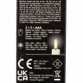 LED-konljus i vitt med