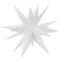 Floristik24 LED-stjärna Julstjärna Varmvit Timer Utomhus 60cm