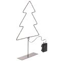 Floristik24 LED-julgran, batteridriven, bordsdekoration inomhus, 47 cm