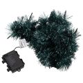 Glitterjulgirlang med 60 lysdioder och timer, utomhus, 3m | Floristik24.se