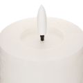 LED-blockljus, flimrande, med timer, Ø7 cm, 12 cm | Floristik24.se