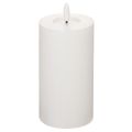 LED-blockljus, flimrande, med timer, Ø7 cm, 16 cm | Floristik24.se