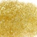 Metalliskt lockigt glitter, guld, 50g | Floristik24.se