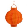Floristik24 Lampion LED med solenergi 20cm orange