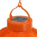 Lampion LED med solenergi 20cm orange | Floristik24.se