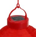 Floristik24 Lampion LED med solenergi 20cm röd