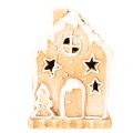 Pepparkakshusljushållare för stående och dekoration, 13 cm | Floristik24.se